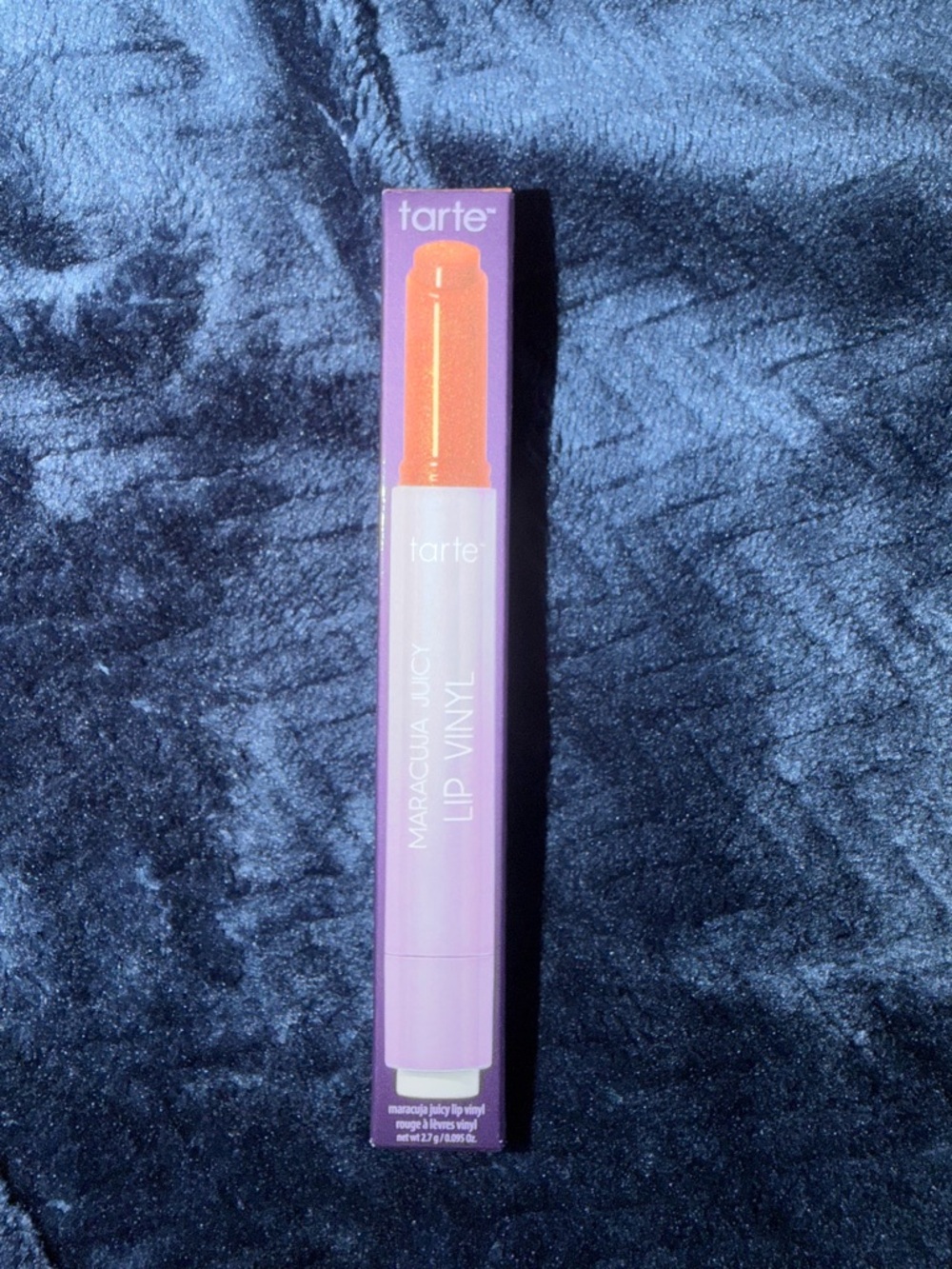 tarte Maracuja Juicy Lip Vinyl in Shimmering Cinnamon Spice - Orange Packaging